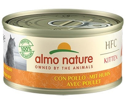 Almo Nature HFC Natural Cats - Kitten con Pollo 70g Almo Nature HFC Natural Cats - Kitten con Pollo 70g